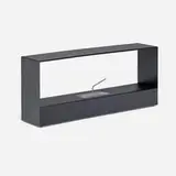 Borja García, Llar Burner 3 outdoor fireplace, sandblasted stainless steel and powder-coated galvanized steel