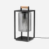 Royal Botania, Domes lamp, enameled aluminum, wood, glass