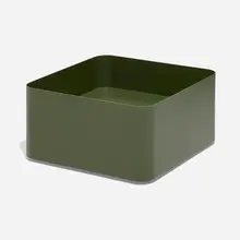 Pablo Gironés, Sonora planters, set of two, powder-coated aluminum
