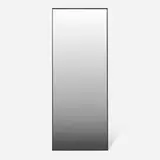 Piero Lissoni, Reflection mirror, enameled metal, mirrored glass
