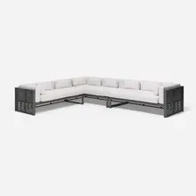 José Gandía-Blasco Canales, DNA outdoor sectional sofa, upholstery, powder-coated aluminum