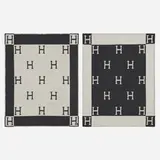 Hermès, Avalon throw blankets, pair