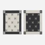 Hermès, Avalon throw blankets, pair