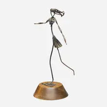 Nat Werner, Modern Dancer, c. 1965, iron, wood