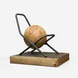 Donald Lipski, Medicine Ball, found object construction