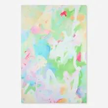 Michael Manning, Landslide (Live Version), 2013, digital painting and acrylic on canvas