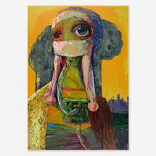 Chen Yi., The Reoccurring Dream of a City Dweller, 2008, acrylic on canvas