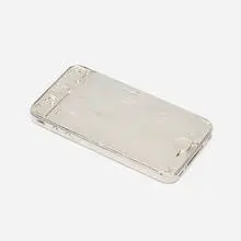 Yngve Holen, iPhone 4, 2013, electroplated steel