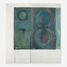 John C. Kacere, Meter, 1961, oil on canvas