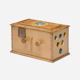 Wayne Nowack, Reliquary for the Alchemy of Is, 1967, painted wood, glass, found objects