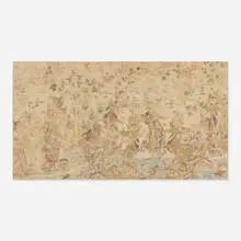Balinese, Temple Painting, pigment on textile