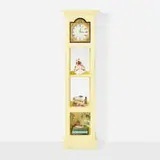 Genevieve Gaignard, Rise and Shine (Her Moment in Time), 2018, painted wood, mirrored glass, found objects, bound books, machine-knotted wool, vintage wallpaper
