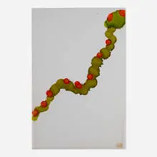 Jorge Pardo, Untitled (9), 1998, Pantone ink on vellum