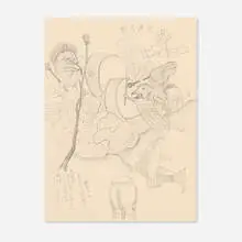 Yun-Fei Ji, Untitled, graphite on paper