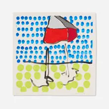 Untitled (31) by Jennifer Bartlett, 2000, gouache on paper, sold Jan 2026