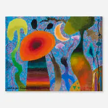 Yohanan Simon, Untitled, 1974, oil on canvas