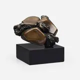 Betty Gilman, Untitled, bronze, laminated wood