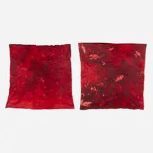 Kate Teale, Glia (diptych), watercolor on handmade paper