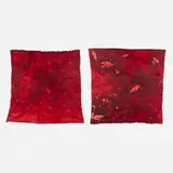 Kate Teale, Glia (diptych), watercolor on handmade paper
