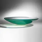 Toshio Iezumi, V.020402 (from the Vessel series), 2002, glued, carved, and polished heat reflecting glass