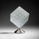 Jon Kuhn, Creation's Reflection, 2007, ground, polished, and laminated glass, stainless steel