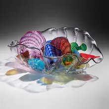 Dale Chihuly, Assembled Persian group, 1999-2000, hand-blown glass