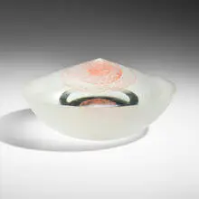 Petr Hora, Abstraction, 1986, cast and sandblasted glass
