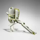 Bretislav Novak, Jr., Reclining Forms, 1993, cast, cut and polished glass