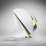 Martin Rosol, Gold Wing, 2007, cast, laminated, and polished glass