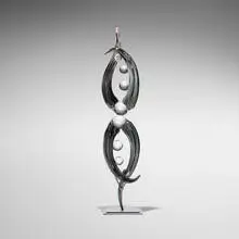 Richard Royal, And Back Again (from the Aperture series), 2008, hand-blown glass, metal