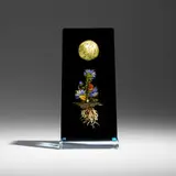 Paul Stankard, Pineland Pickerel Weed (Botanical paperweight)
