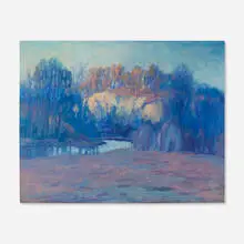 Edward A. Trego, December, 1916, oil on canvas