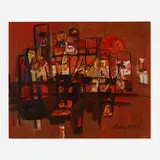 Zvi Meirovich, Haifa, oil on canvas