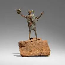 Bill Worrell, Caped Ram Shaman with Breast Plate and Shield of Power