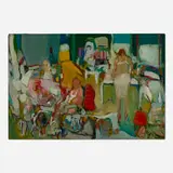 Roy Schnackenberg, Cotton Couple, oil on canvas