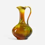 Light Standard Glaze ewer with apple blossoms by Artus Van Briggle for Rookwood Pottery, sold Jun 2024