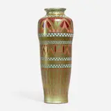 Zsolnay, Art Deco vase with Egyptian Revival motifs