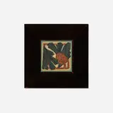 Rookwood Faience, Architectural tile with pine cone and needles