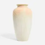 Rare Flowing Glaze vase with lightly carved roses by William P. McDonald for Rookwood Pottery, sold Jun 2024