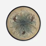 Richard Le Corróne for Ciboure, Plate with fish and seaweed, c. 1920, glazed stoneware