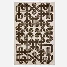Alexander Girard, Knot Environmental Enrichment panel, 1972, screen-printed linen