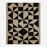 Alexander Girard, Geometric A Environmental Enrichment panel, 1972, screen-printed linen