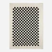 Alexander Girard, Checks Environmental Enrichment panel, 1972, screen-printed linen
