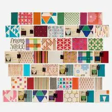 Alexander Girard, Complete salesman's textile sample box, c. 1970, linen, rayon, cotton, nylon, wool