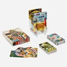 Charles and Ray Eames, House of Cards, set of two, 1959, 1986, printed paper