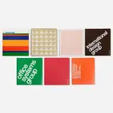 Herman Miller, Collection of seven manufacturer's catalogs, c. 1970, plastic, printed paper