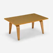 Early OTW by Charles and Ray Eames, 1946, birch plywood, laminate, sold May 2025