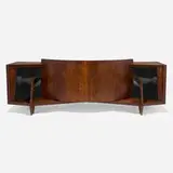 Arnold Wolf and Richard Ranger, Paragon speaker, model N400, serial no. 1361, 1957, rosewood, brass, enameled steel