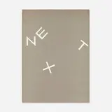 Paul Rand, NeXT logo presentation book, 1986, bound offset lithographs