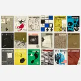 Ray Eames, Collection of eighteen Arts & Architecture cover designs, 1942-47, bound printed paper